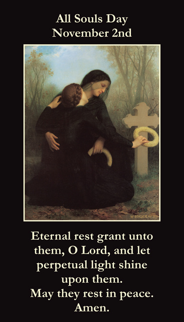 Nov 2nd: All Souls Day Prayer Card